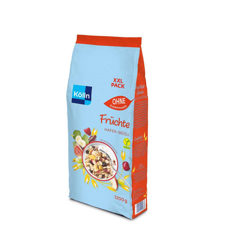 Kölln Oat muesli with fruit, no added sugar