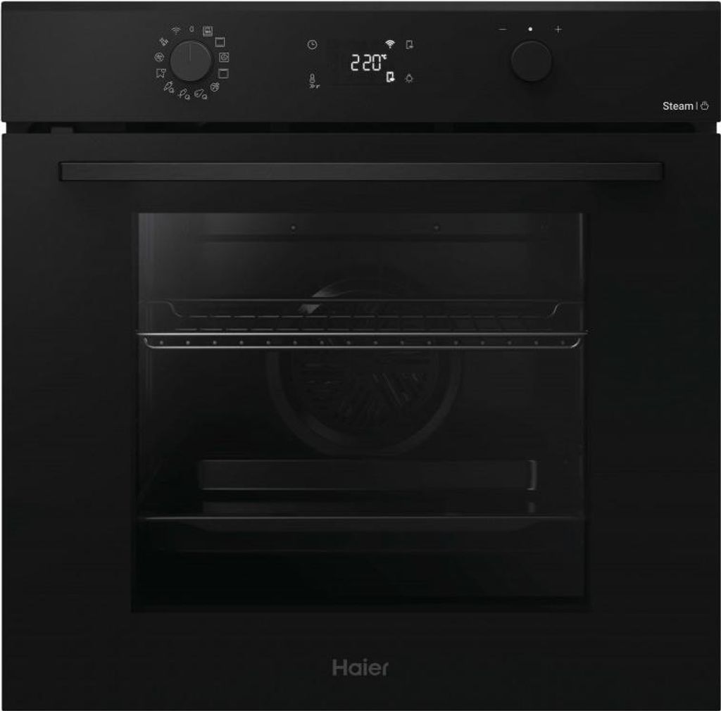 Haier H6 ID2P3B4VYTB, Large, Electric Oven, 78 l, 78 l, Integrated, Black
