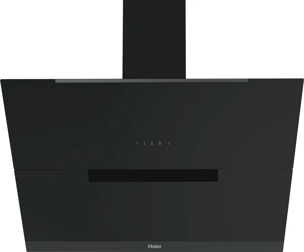Haier HADG9DCS56B Cooker Hood, 4 Power Levels, Touch Control, Black