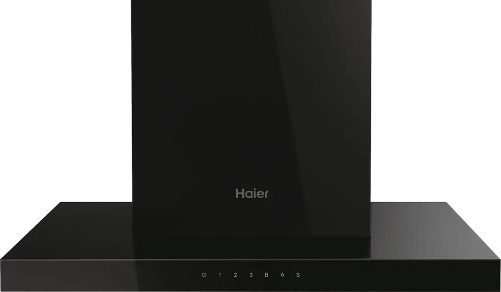 Haier HATS6CBS6BVOC wall-mounted cooker hood 60 cm black