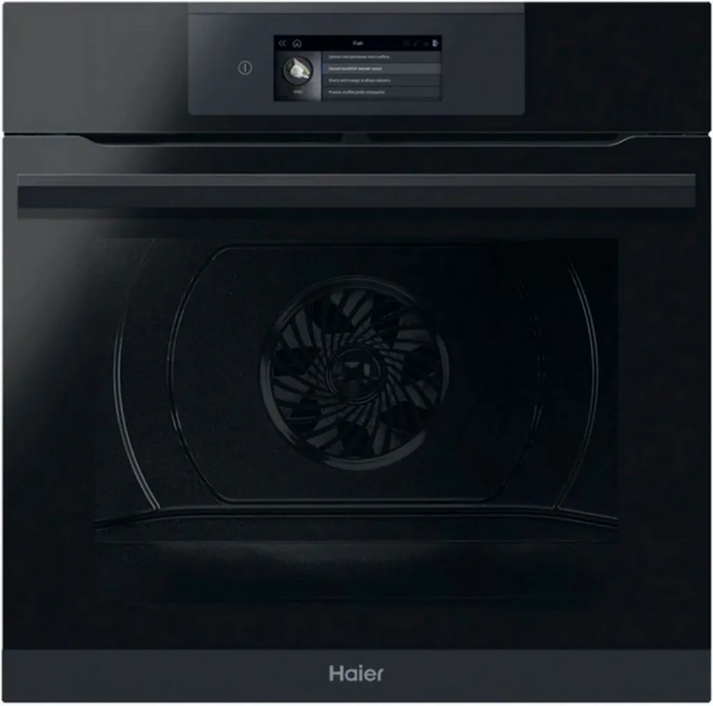 Haier - HWO60SM5T9BHD - Built-in Oven - I-Touch - Pyrolytic Cleaning - WiFi - Black