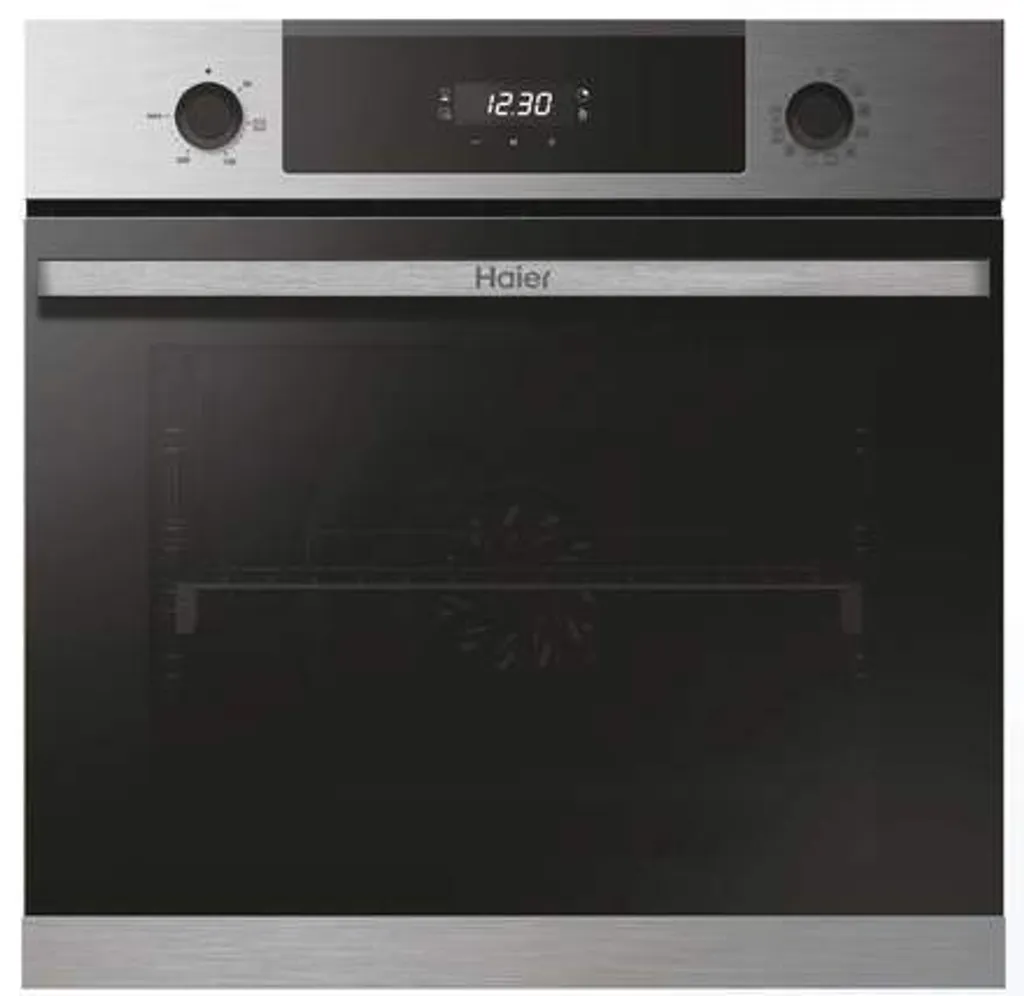 Haier I-Direct Series 2 HWO60SM2E1XH, Electric Oven, Hydrolytic, Integrated, Stainless Steel, Rotary Control, Touch, Front