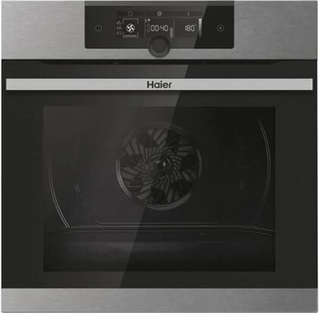 Haier I-Turn Series 2 HWO60SM2F5XH, Medium, Electric Oven, 70 l, 70 l, Fan-assisted, Catalytic + Hydrolytic