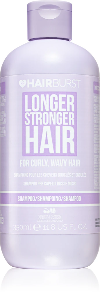 Hairburst Longer Stronger Hair Curly, Wavy Hair hydrating shampoo for wavy and curly hair