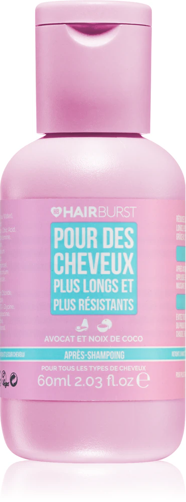 Hairburst Longer Stronger Hair the nourishing conditioner for more shine and strength of the hair 60 ml