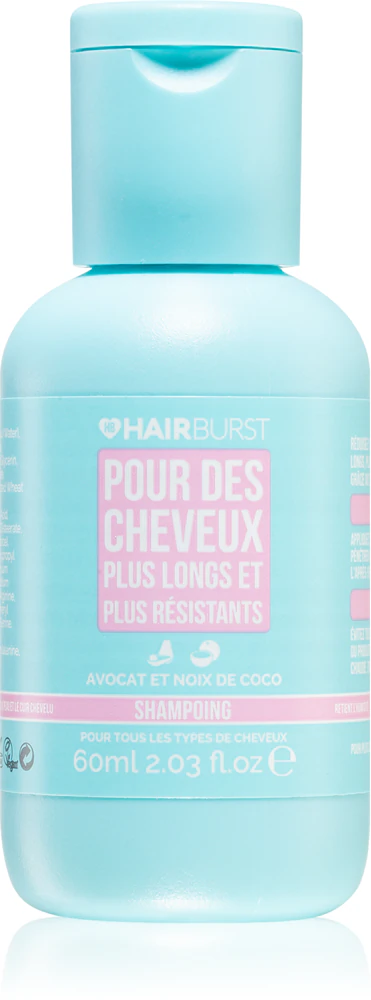Hairburst Longer Stronger Hair hydrating shampoo for more shine and strength of the hair 60 ml