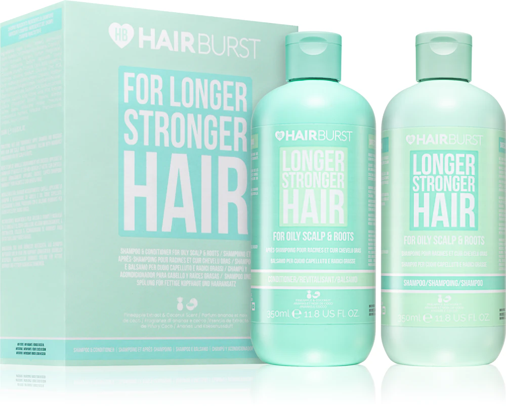 Hairburst Longer Stronger Hair Oily Scalp & Roots Set Gift set for oily hair