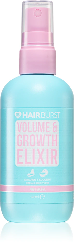 Hairburst Volume & Growth Elixir volume spray for hair growth and strengthening from the roots out