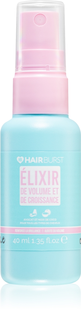 Hairburst Volume & Growth Elixir volume spray for hair growth and strengthening from the roots out 40 ml