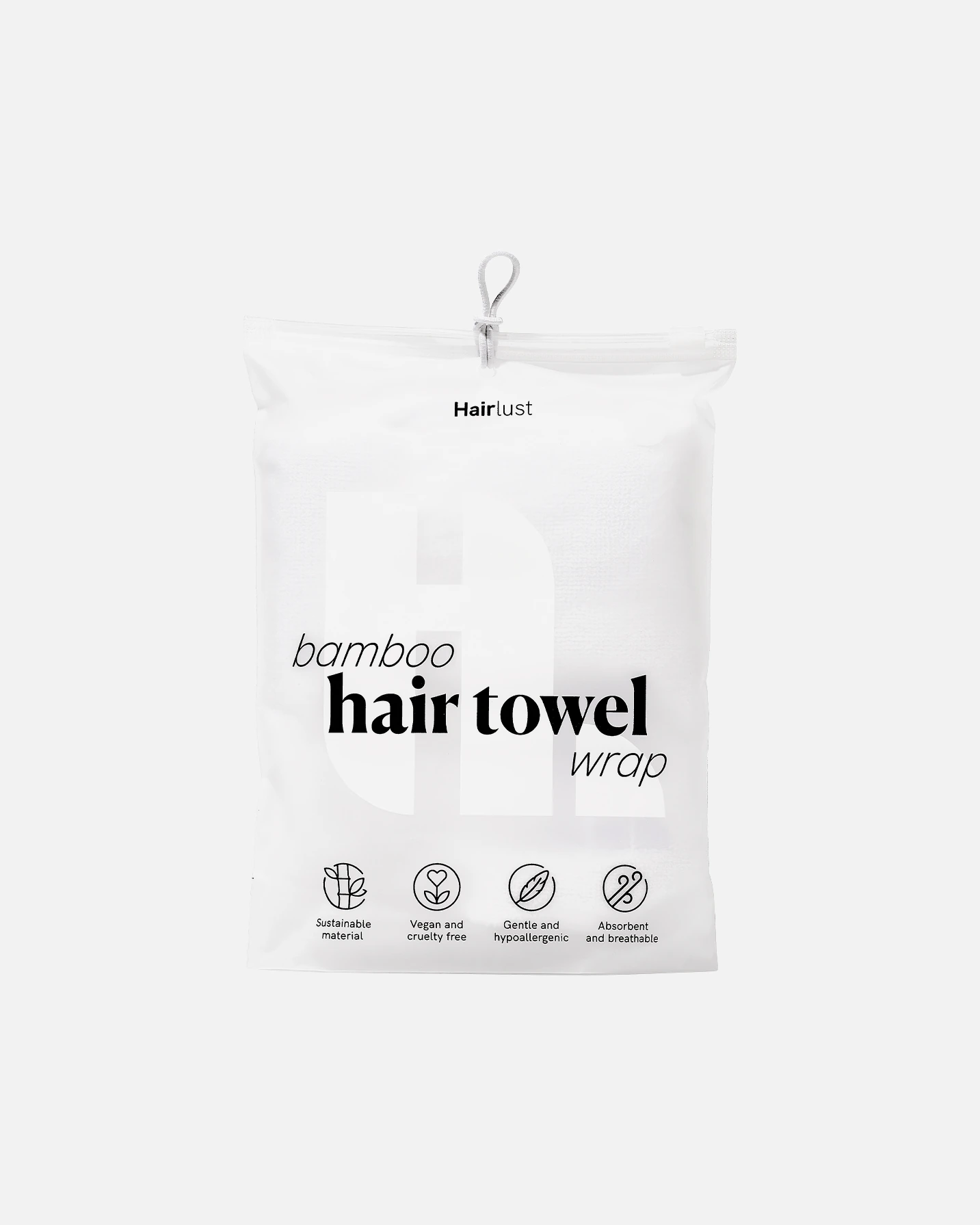 Hairlust Towel Bamboo Hair Towel Wrap