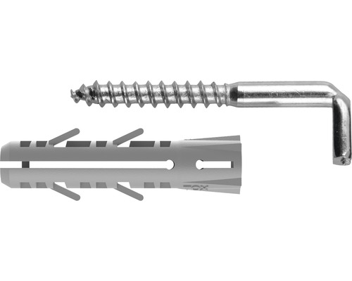 Tox Dübel Hook dowels Tox Pirate Barbarossa-L, 4 pieces