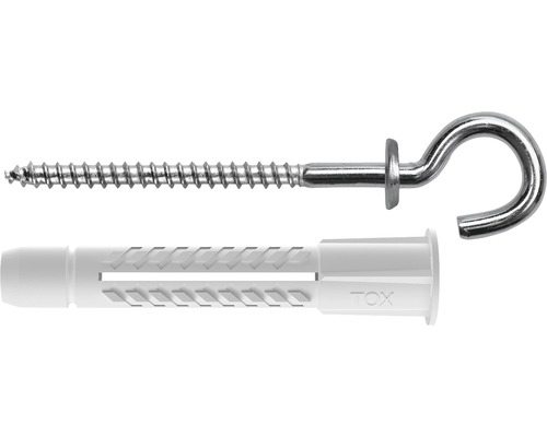 Tox Dübel Hook dowels Tox Pirate Lenny-S, 4 pieces