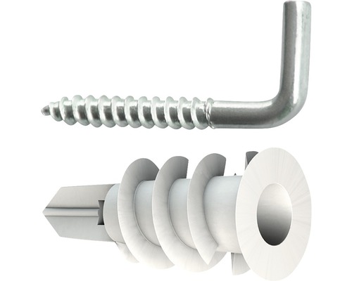 Tox Dübel Hook dowels Tox Pirate Leslie-L 32 mm, 4 pieces