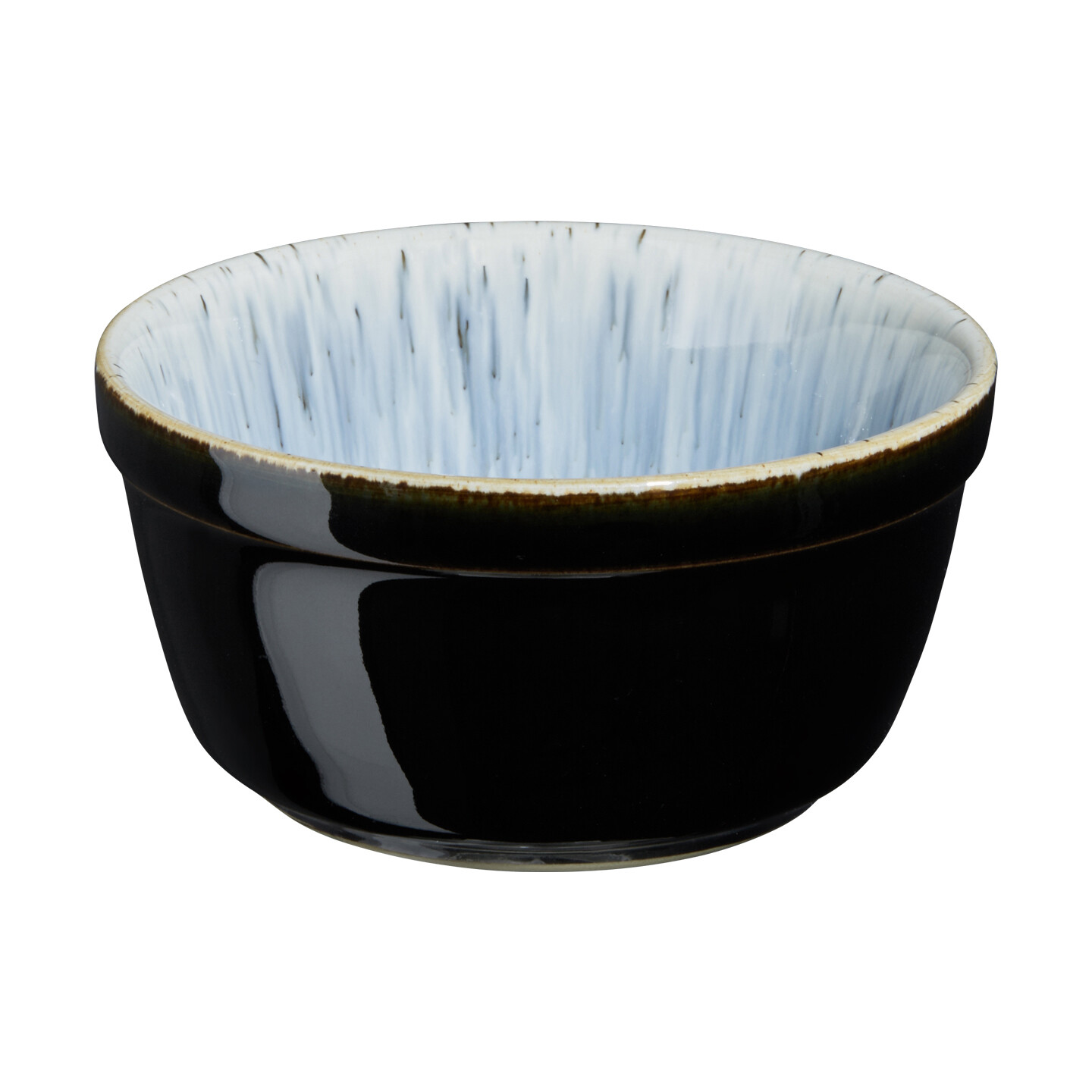 Denby Halo Casserole Dish, Black-Blue, Ø9.6 cm