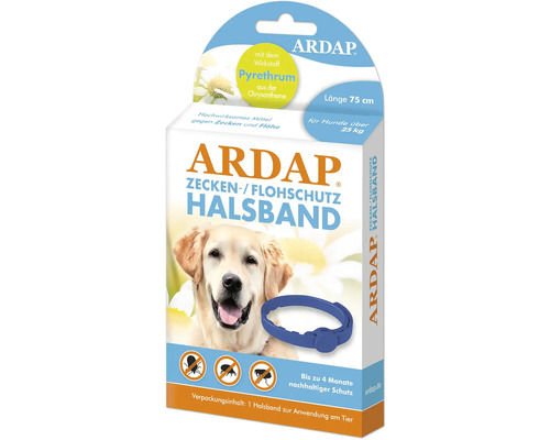 ARDAP tick and flea collar for large dogs