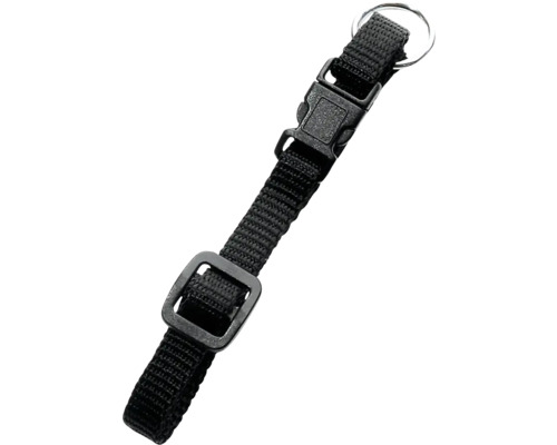 Karlie Art Sportiv Basic collar, continuously adjustable, size S, 15 mm, 30-45 cm, black