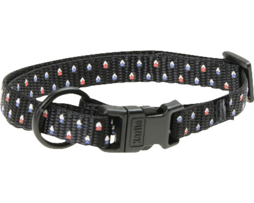 Collar Karlie Art Sportiv Mix and Match Triangle adjustable size. XS 20 - 35 cm black