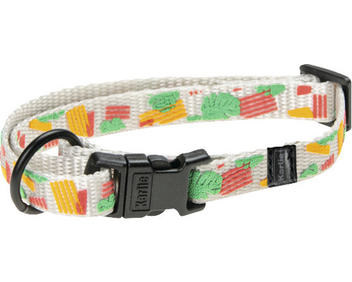 Collar Karlie Art Sportiv Mix and Match Tropic adjustable size. XS 20 - 35 cm gray