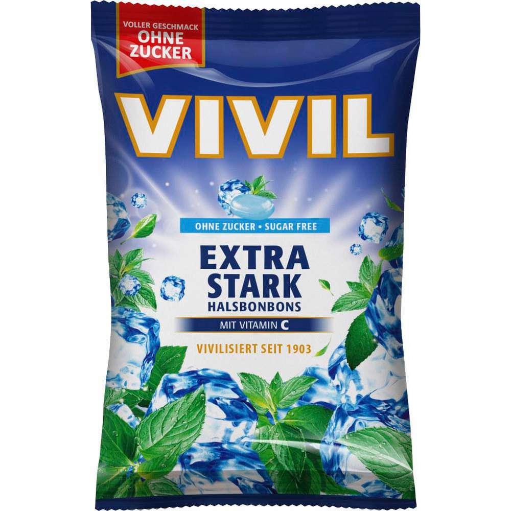 VIVIL Throat lozenges, extra strong, sugar-free