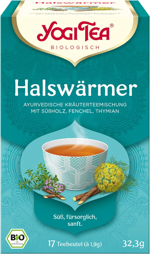 Yogi Tea Throat warmer tea blend, 30.6 g