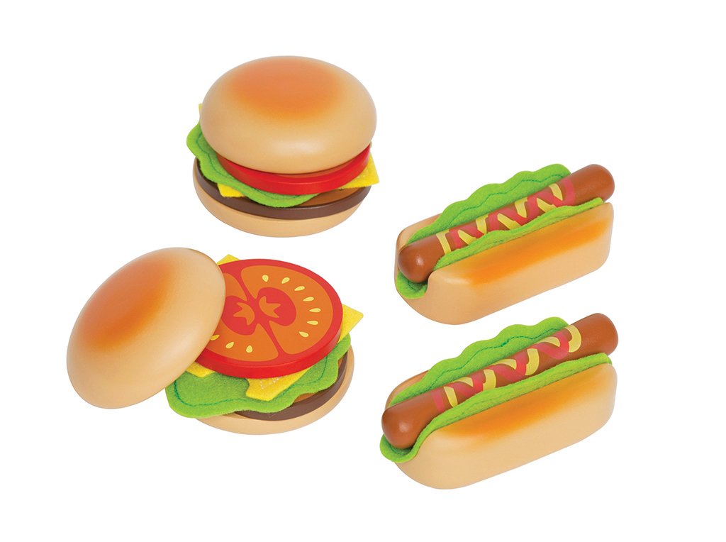 Hape Hamburgers And Hotdogs