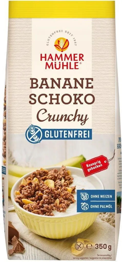 Hammermühle Banana Chocolate Crunchy 350g