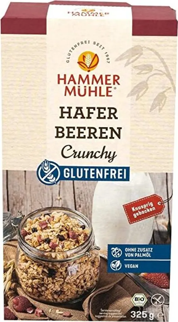 Hammermühle Oat Berry Crunchy gluten-free 325g