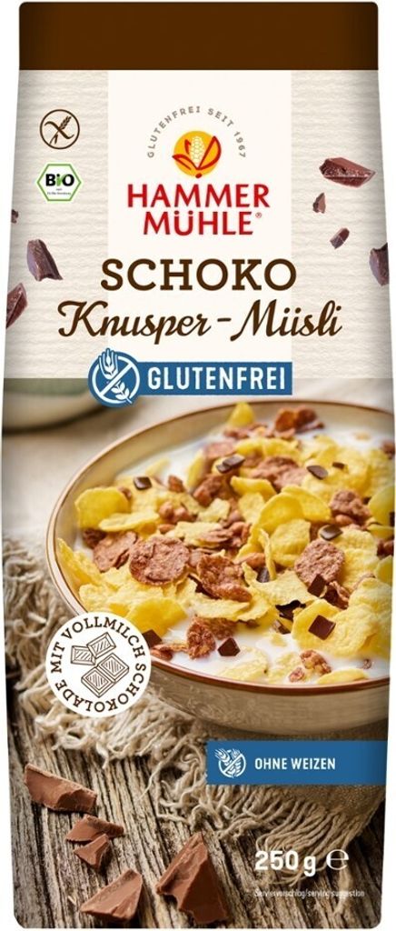 Hammermühle Chocolate Crispy Muesli 250g