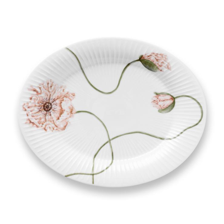 Kohler Hammershøi Poppy Oval Plate 22,5 X 28,5 Cm