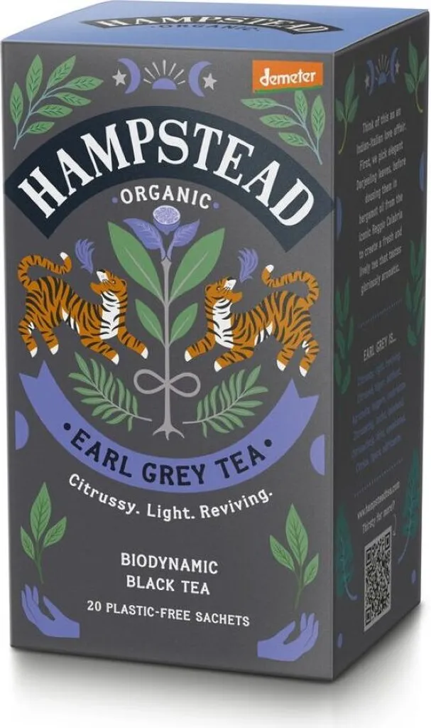 Hampstead Tea Schwarzer Tee Earl Grey (40 g)