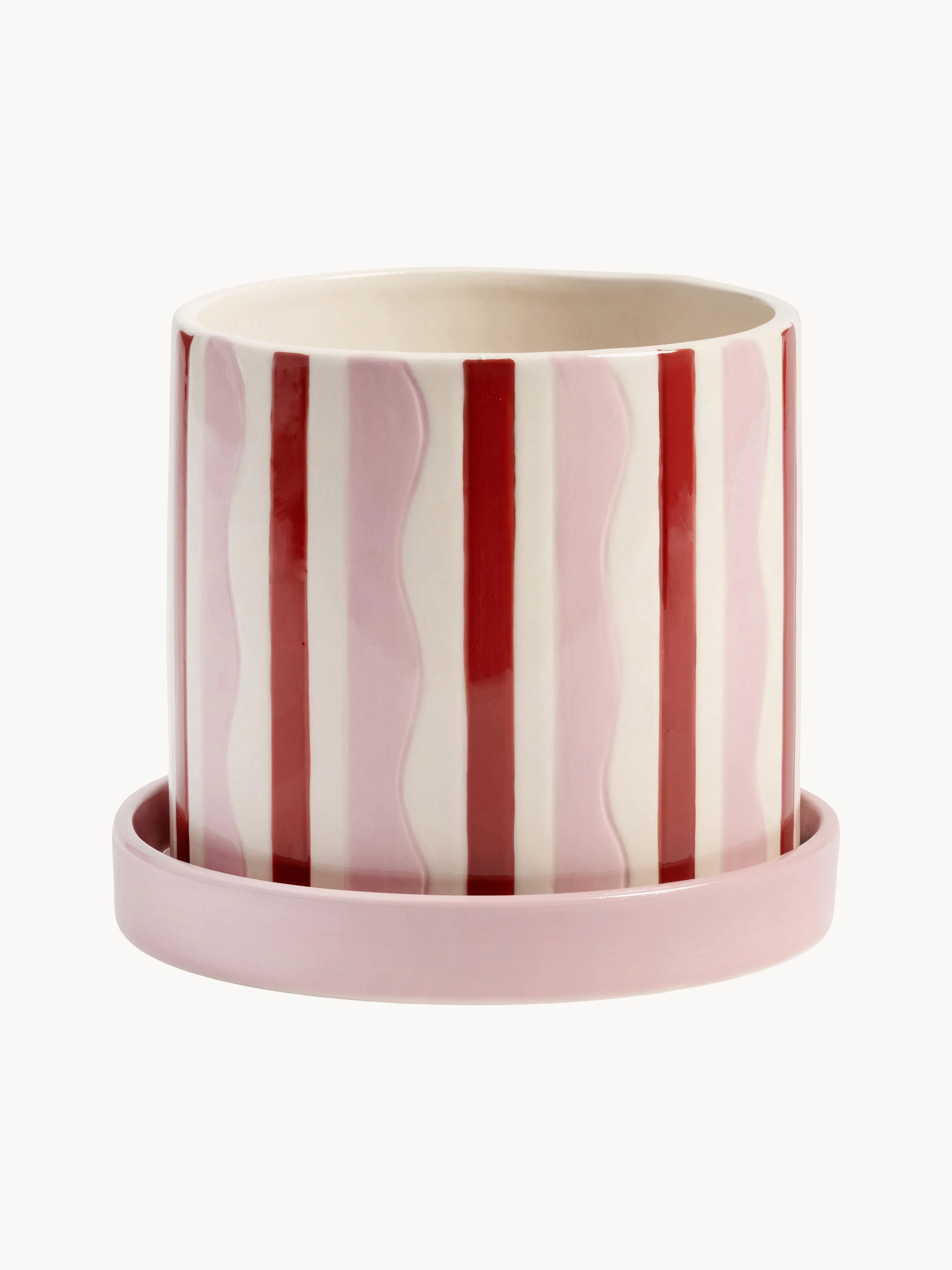 &k Amsterdam Hand-painted flower pot Clash