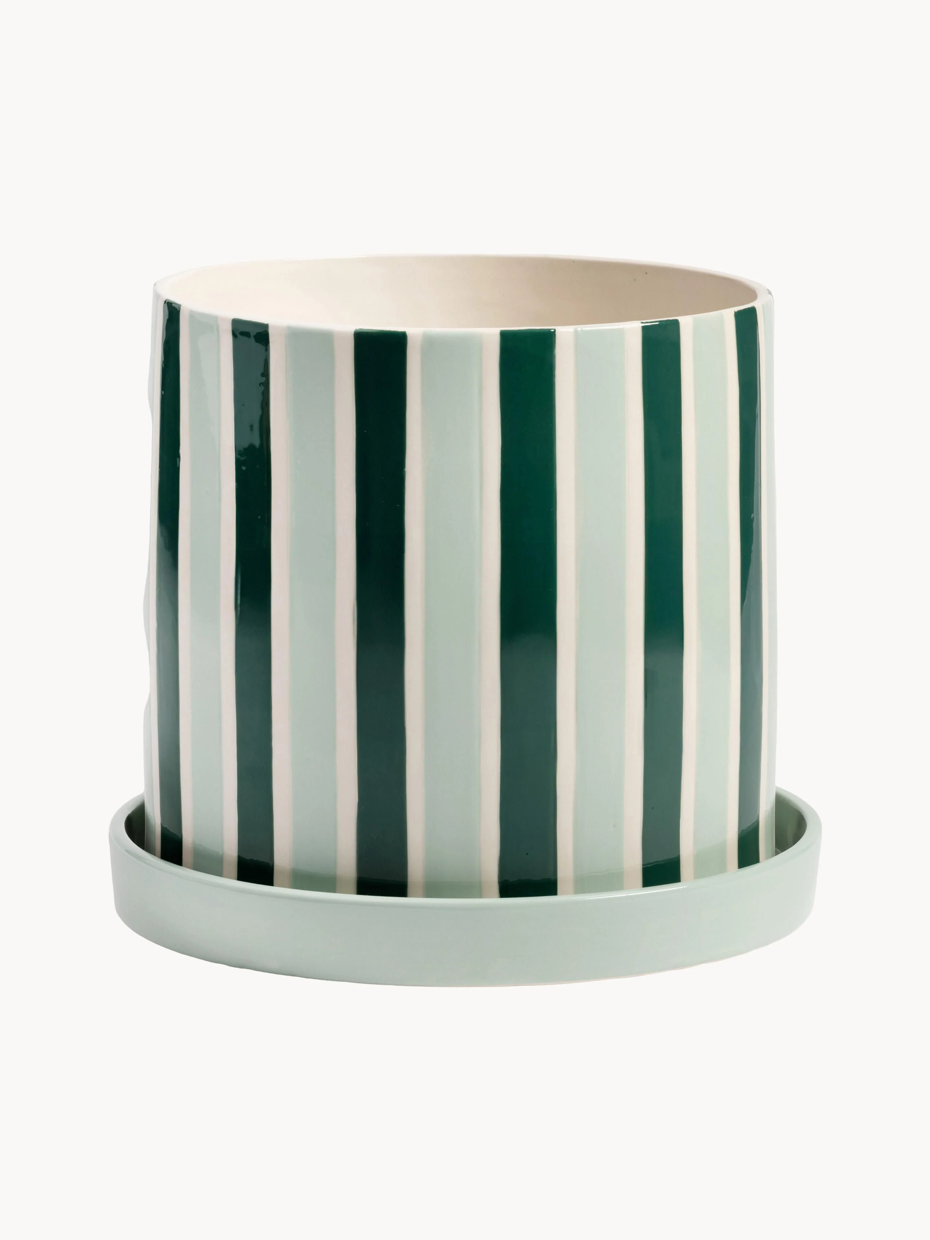 &k Amsterdam Hand-painted flower pot Clash