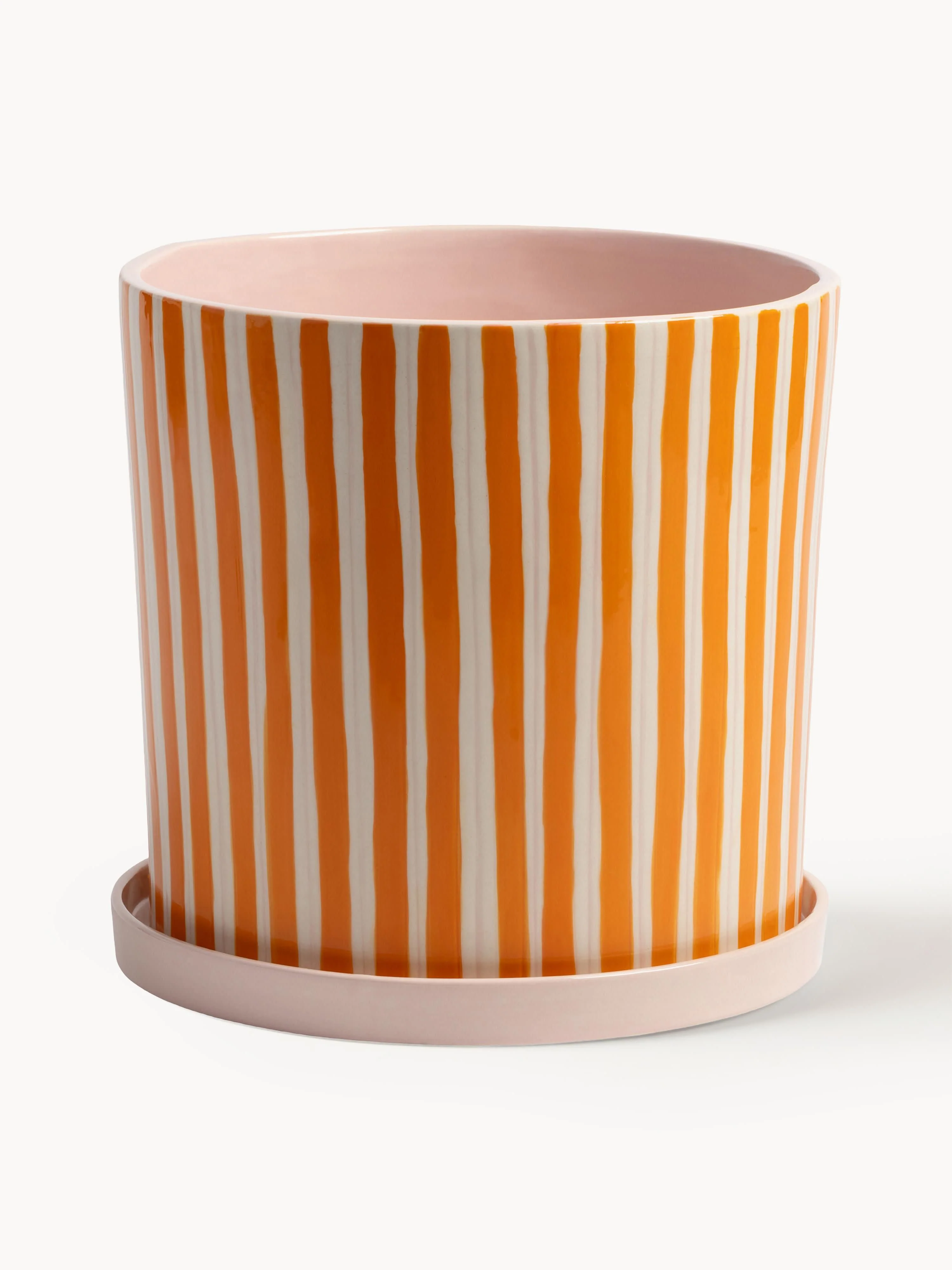 &k Amsterdam Hand-painted porcelain flower pot Ray