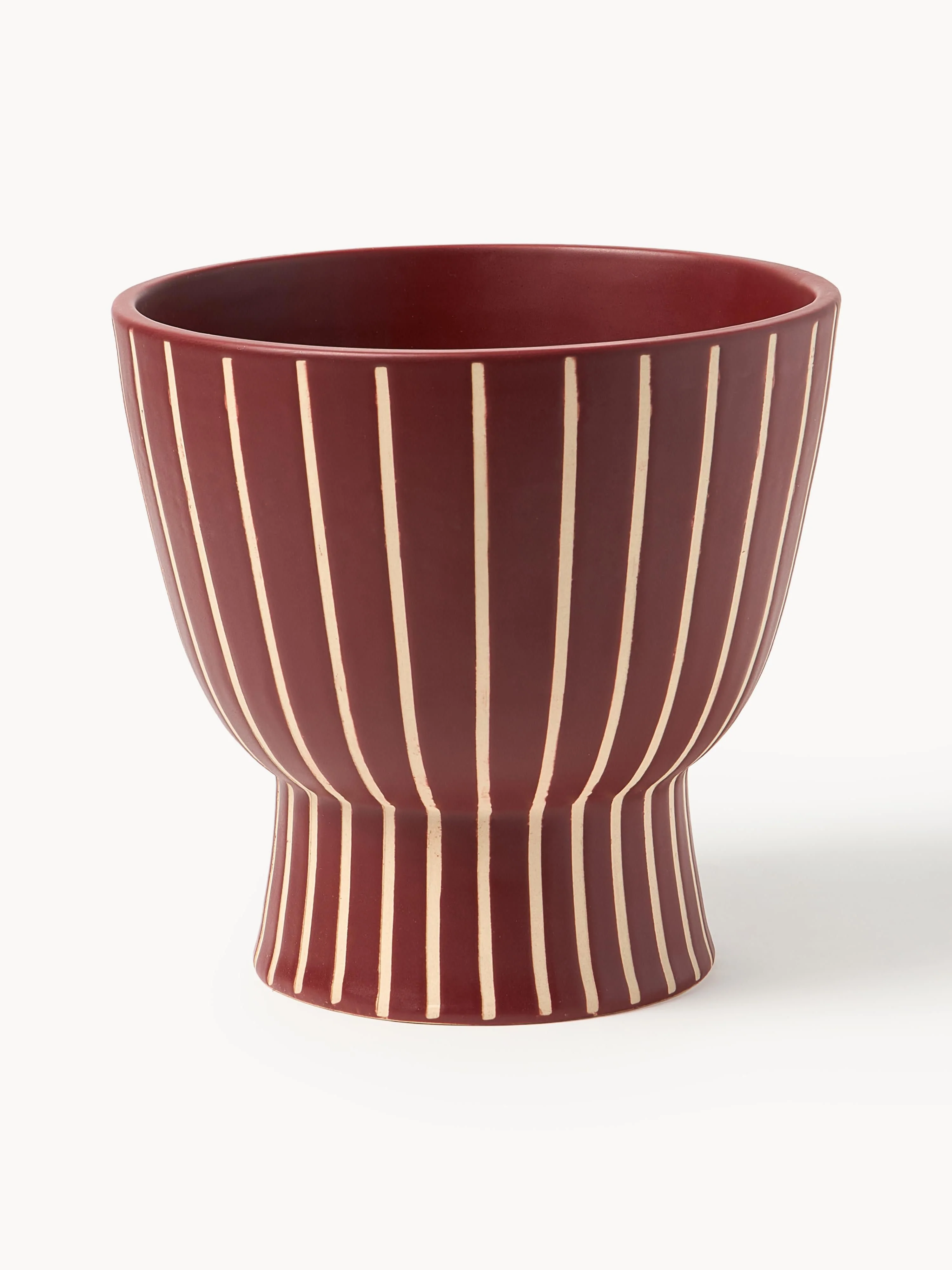 Westwing Collection Hand-painted Elio planter, H 23 cm