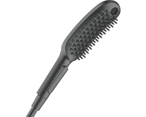 Hand shower hansgrohe DogShower 150 3jet oval 150 x 63 mm black 26640670
