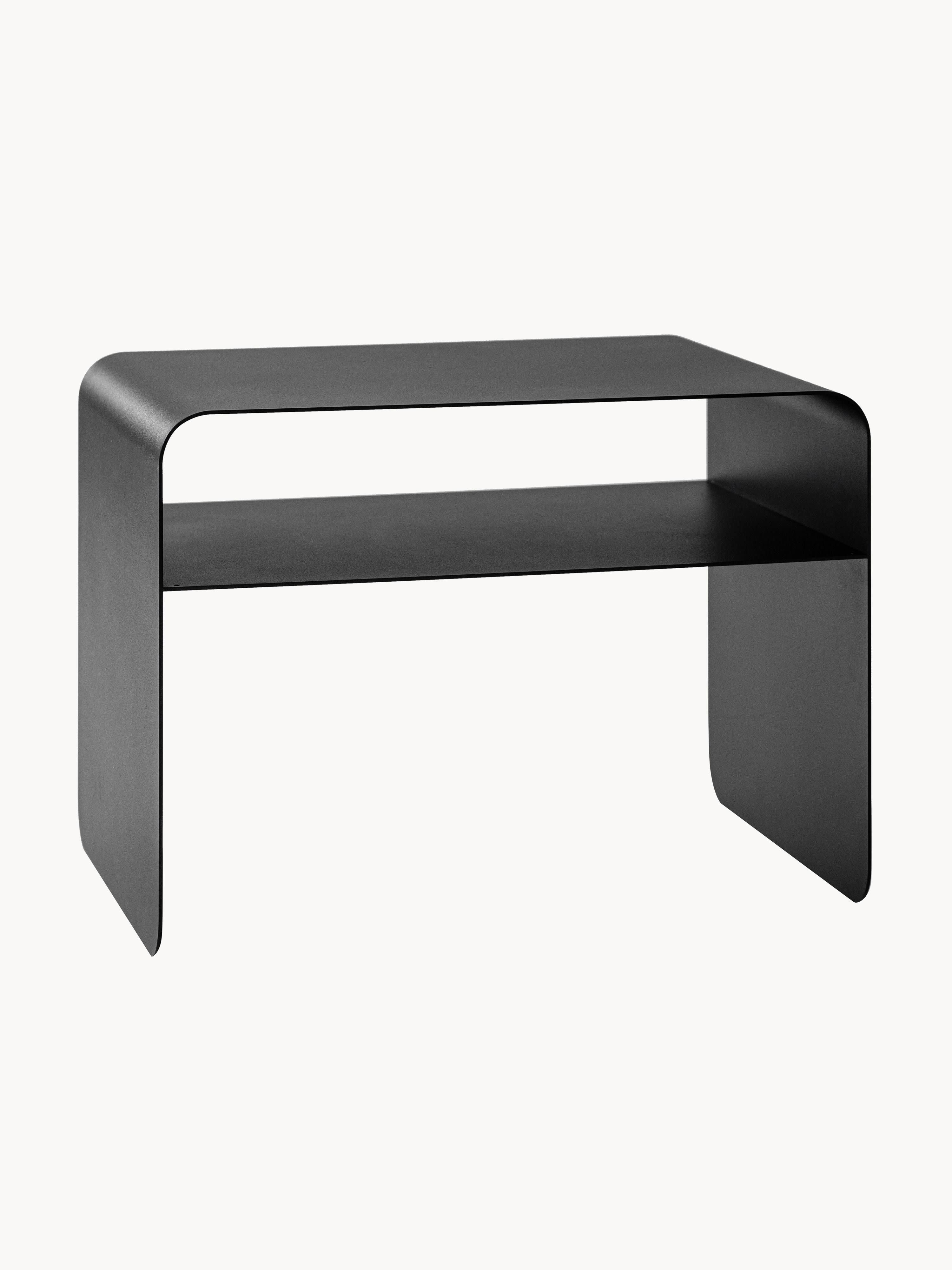 Metallbude Handcrafted Cosmo side table, Black