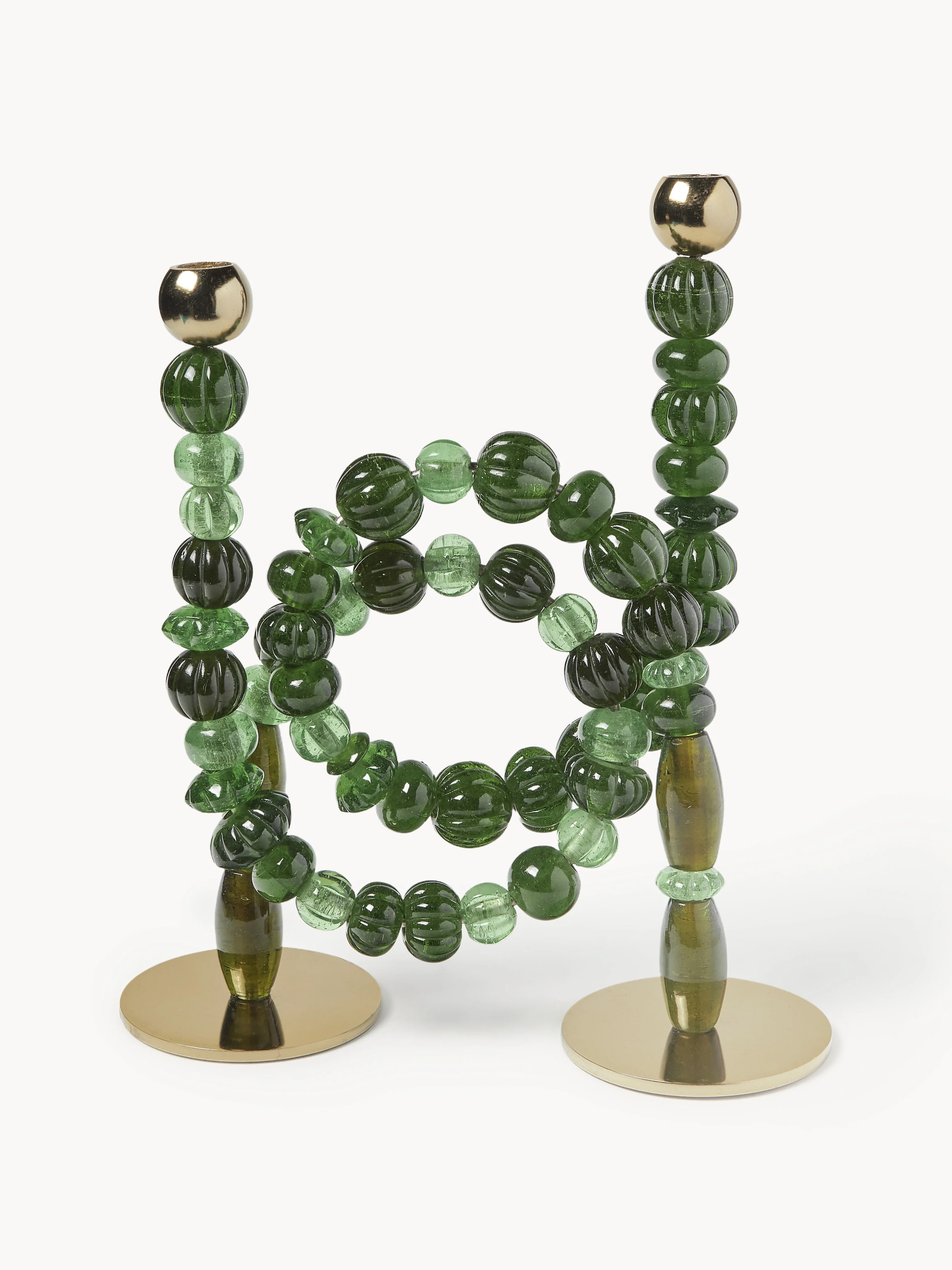 POLSPOTTEN Handmade candle holder beads