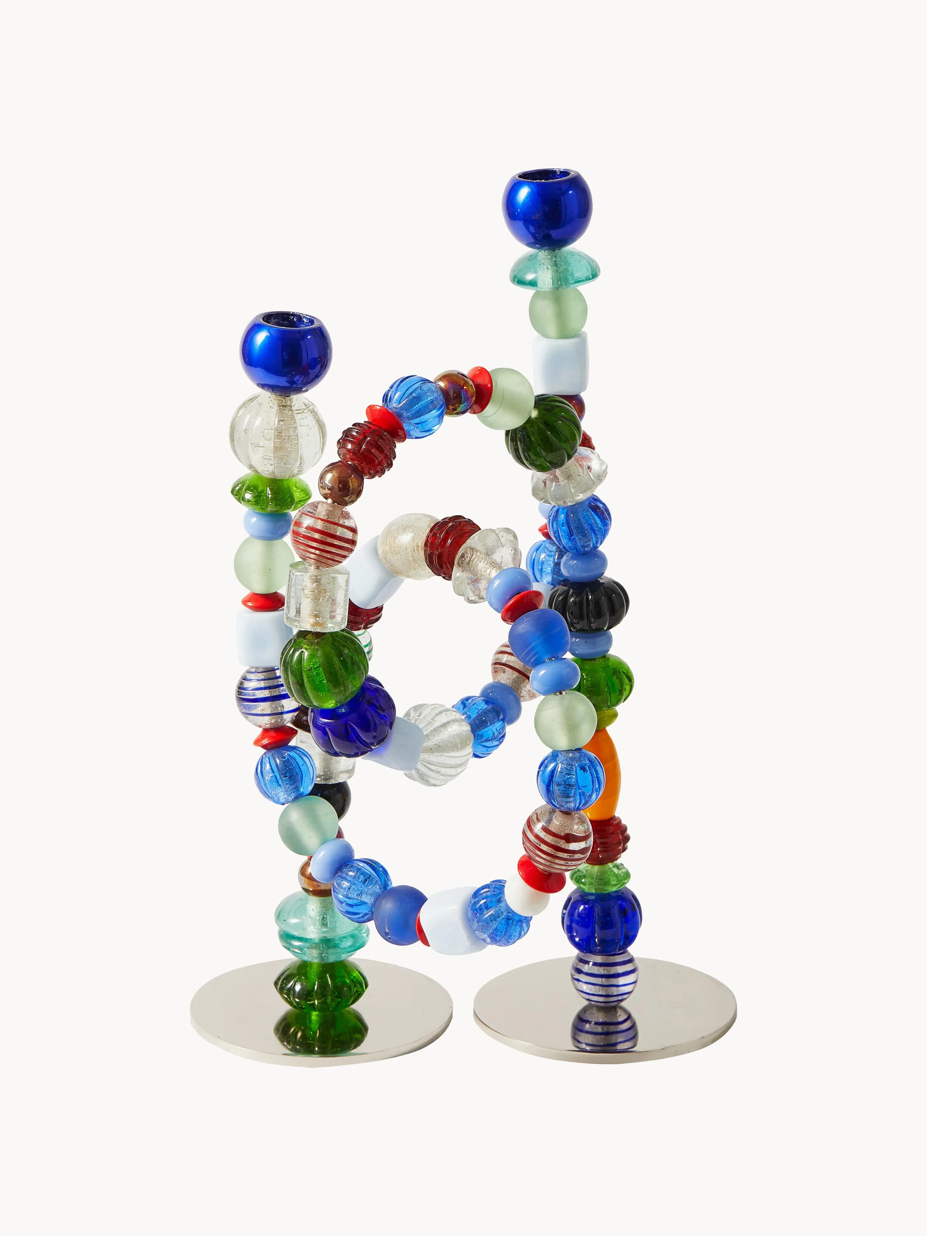 POLSPOTTEN Handmade candle holder beads