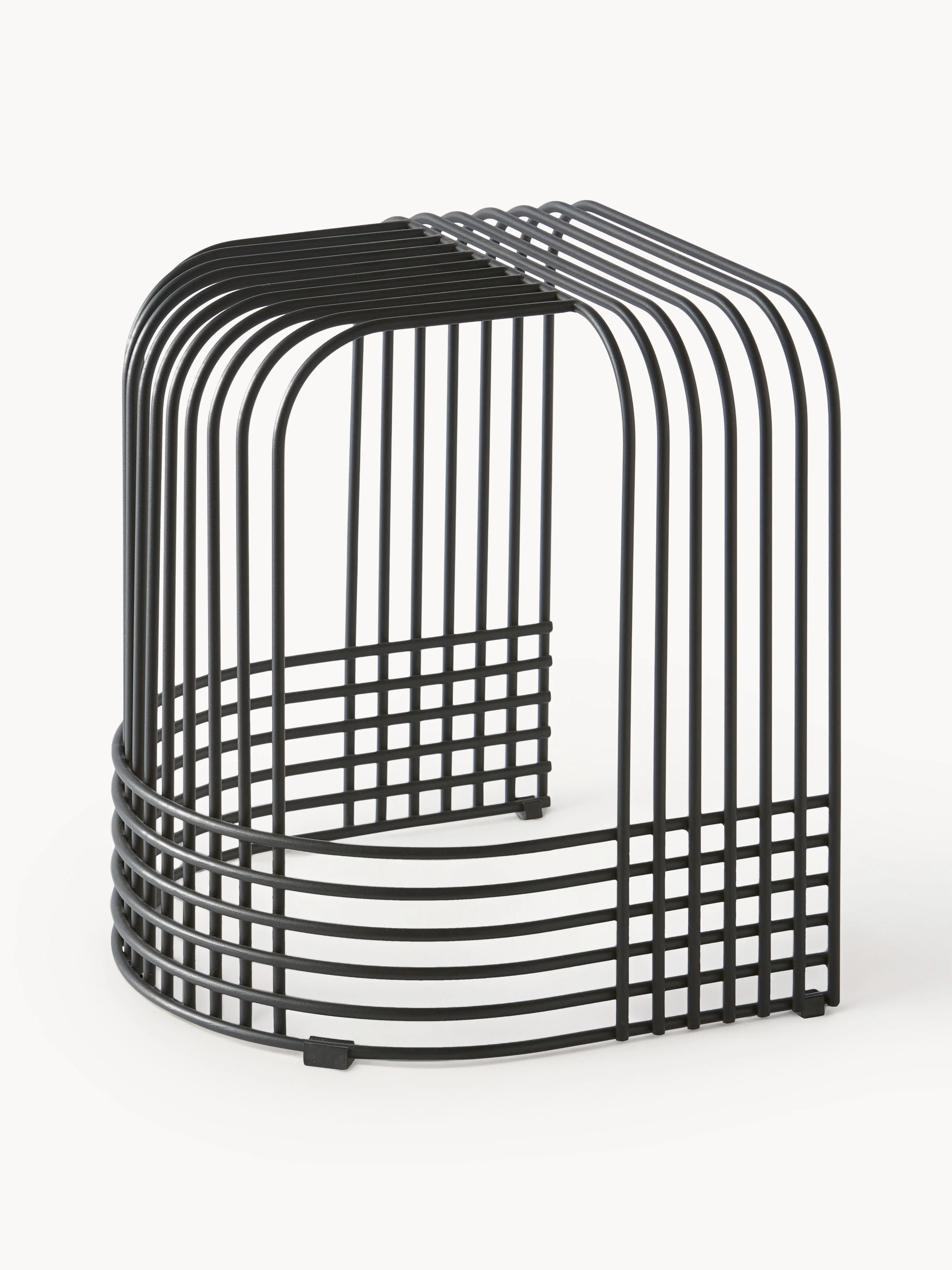 POLSPOTTEN Handcrafted metal stool Drop