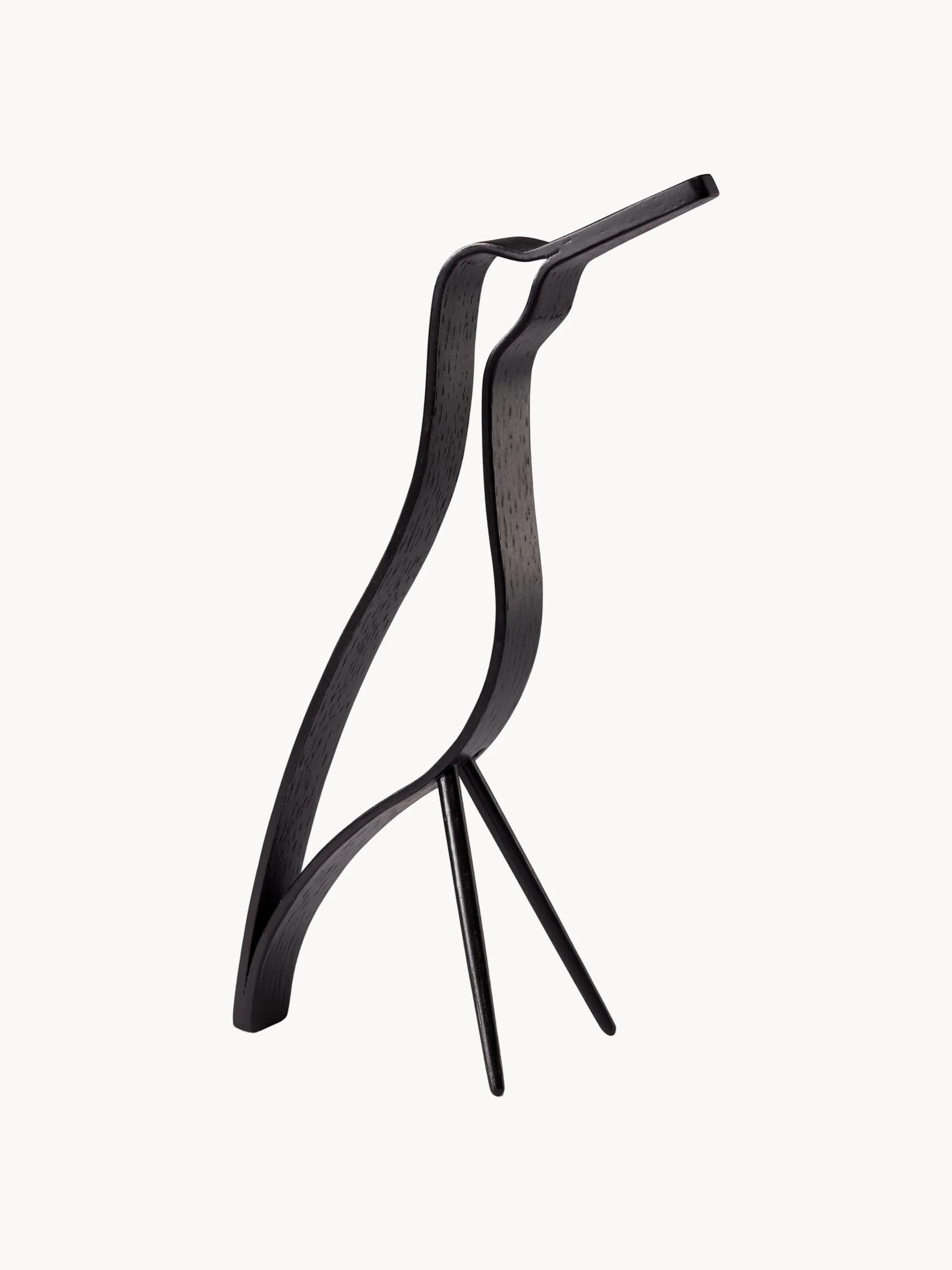 Cooee Design Handmade decorative object Woody Bird, Black