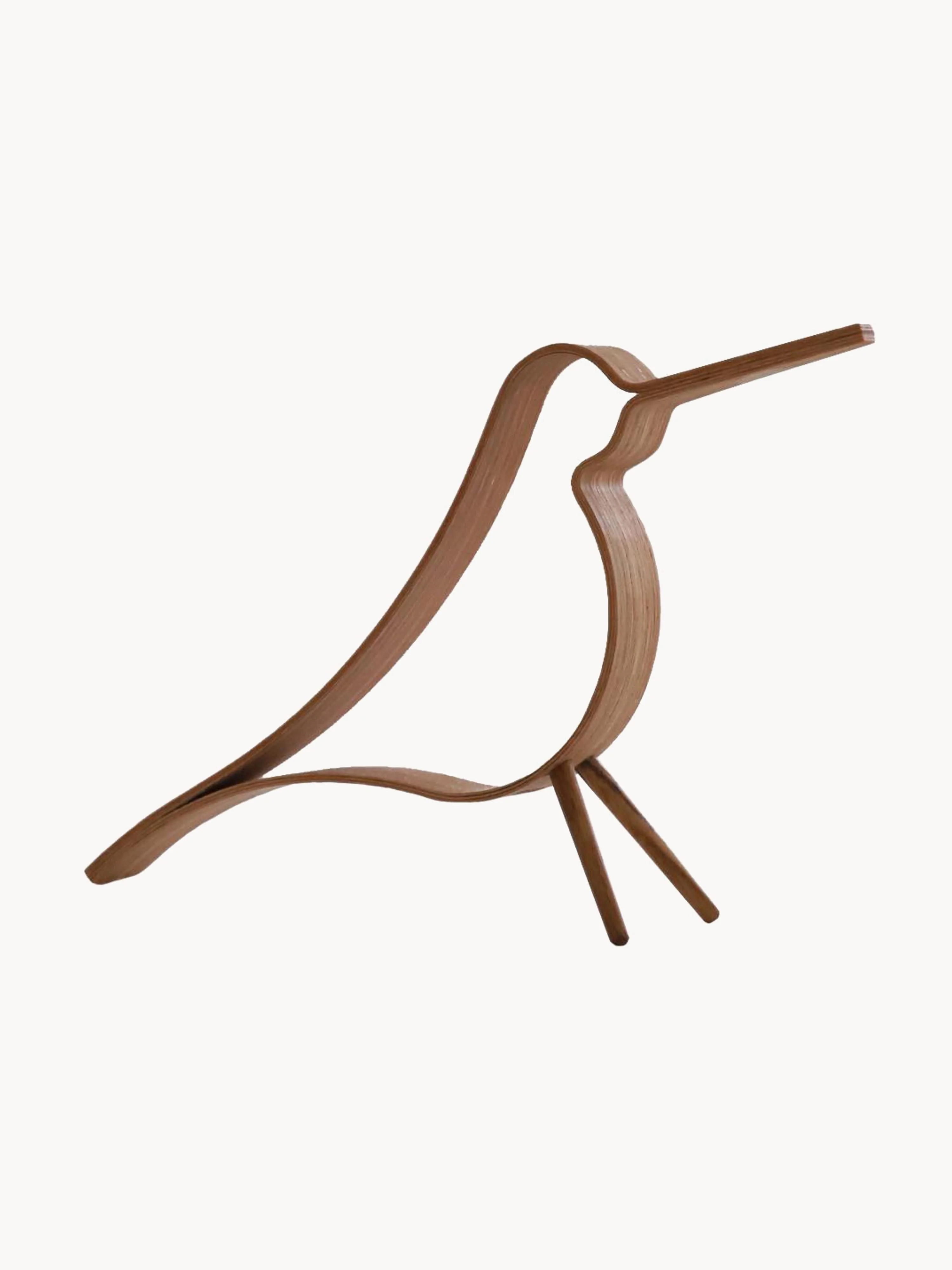 Cooee Design Handmade decorative object Woody in the shape of a bird