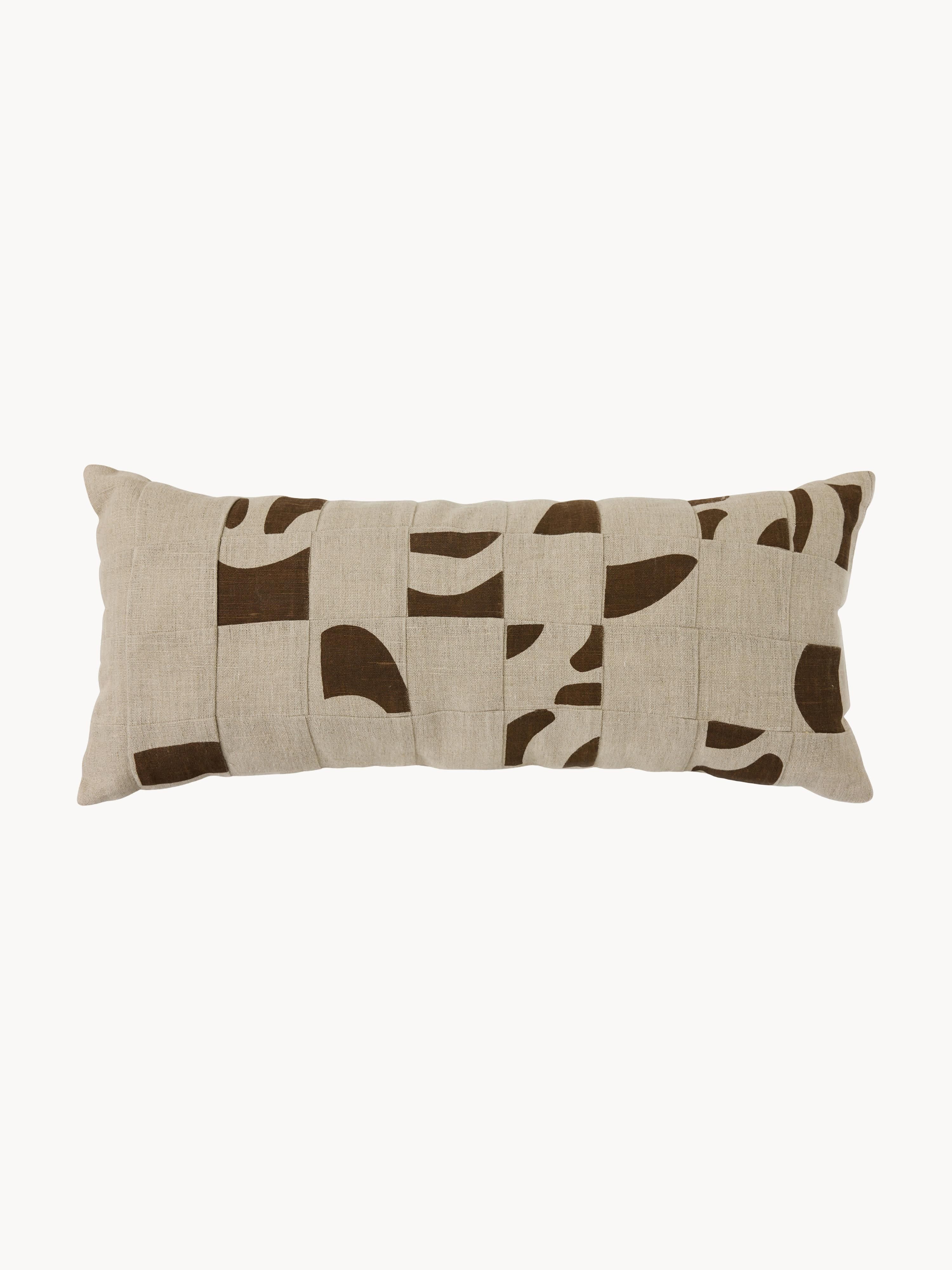 HKliving Handmade cushion Natural