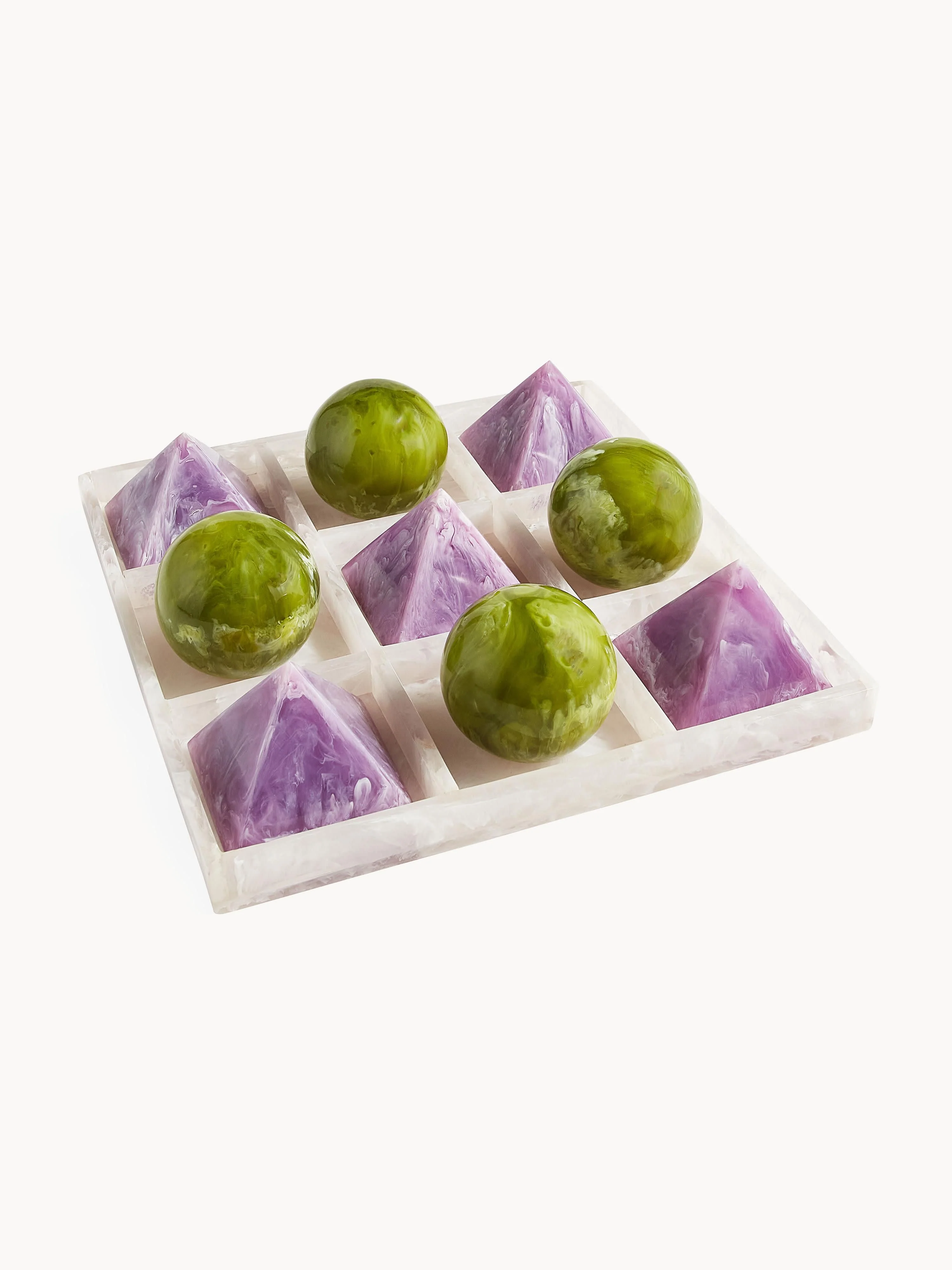 Jonathan Adler Handcrafted Tic-Tac-Toe game Como