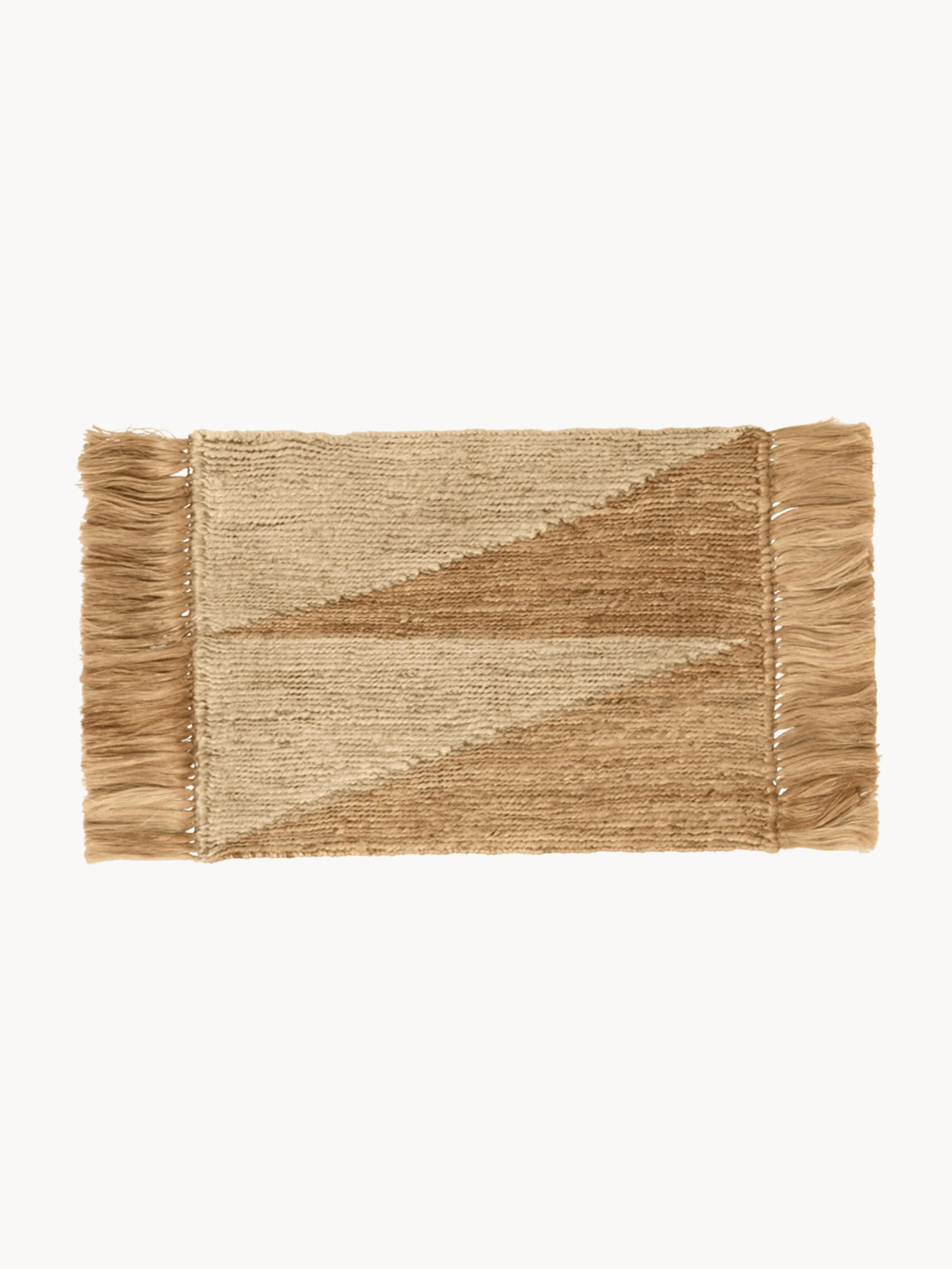 Ferm Living Handwoven jute doormat study