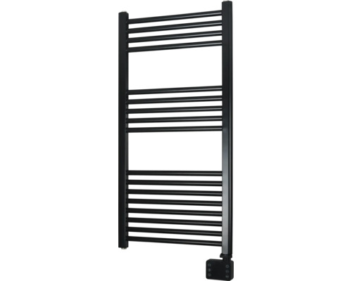 Towel warmer EUROM bathroom radiator 110 x 50 cm 800 W glossy black