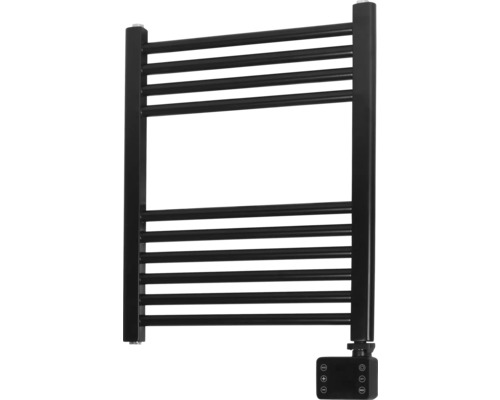 Towel warmer EUROM bathroom radiator 60 x 50 cm 400 W glossy black