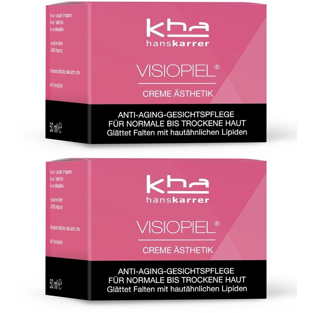 HANS KARRER VISIOPIEL® Cream Aesthetics 2x50 ml