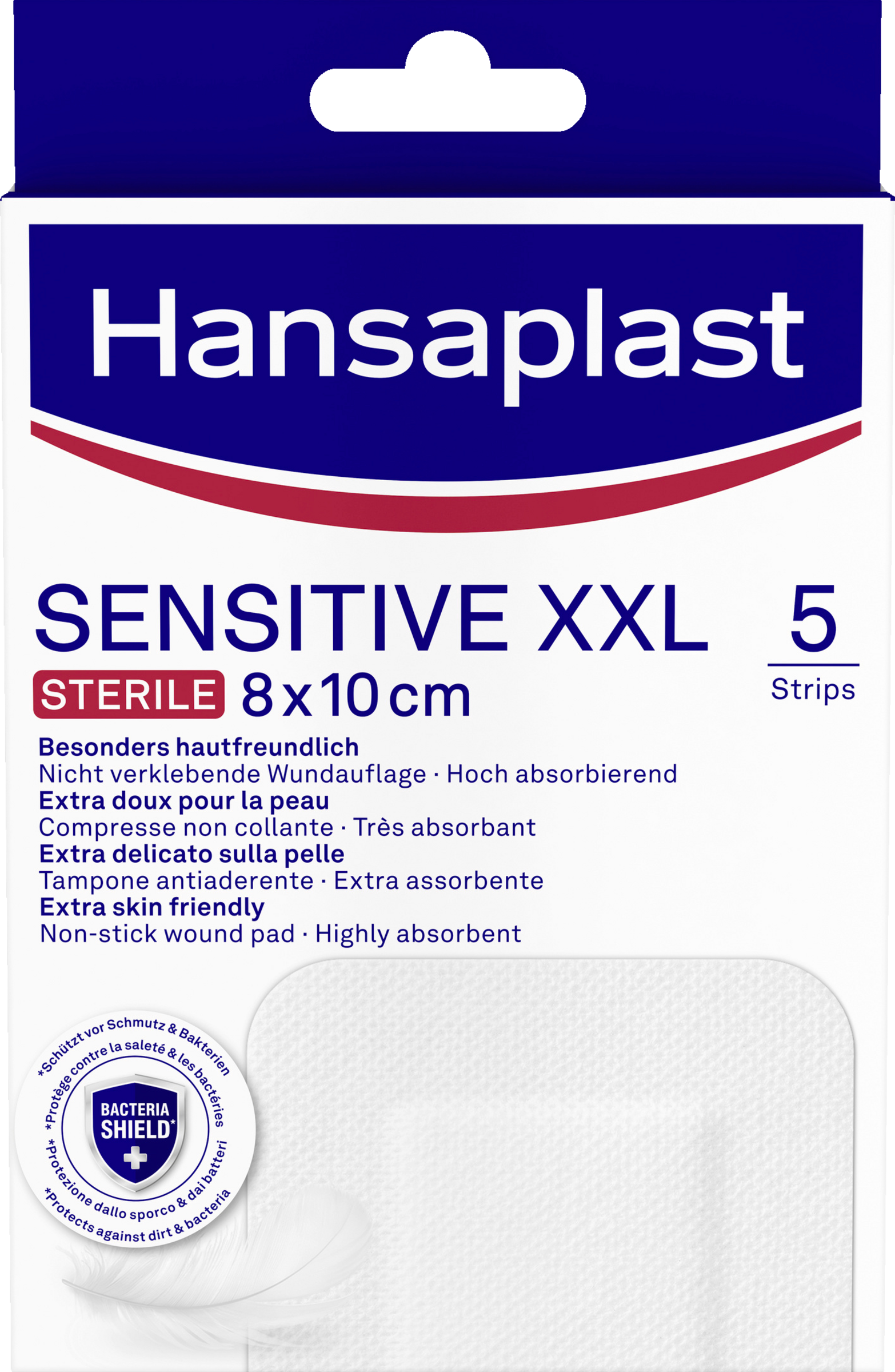 Hansaplast Sensitive XXL Sterile Plasters