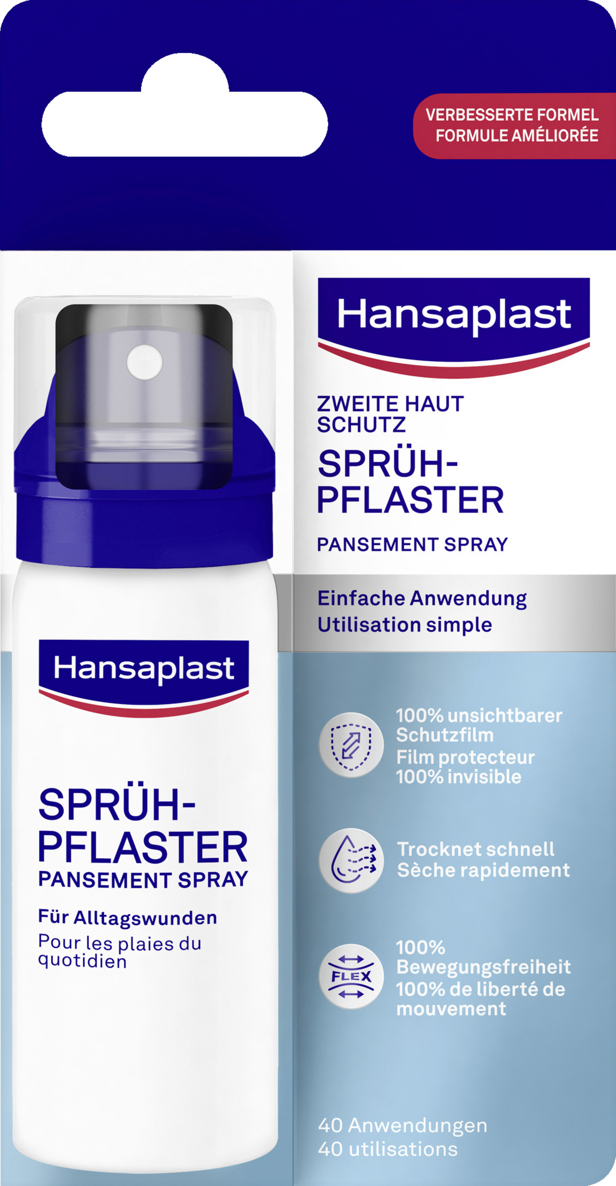 Hansaplast Spray-on Plasters 40 ml