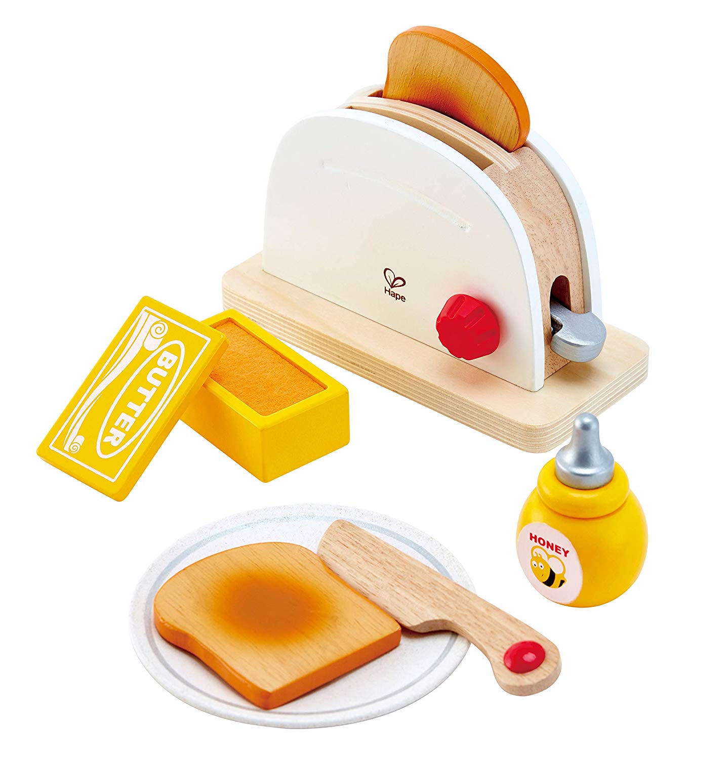 Hape International Hape E3148 – Pop Up Toaster Set